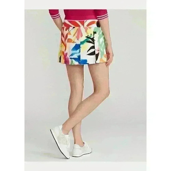 NEW! RLX Golf Ralph Lauren Women's XL Pleated Four-Way-Stretch Skort MSRP $148 - Picture 4 of 5
